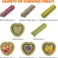 Sofier Timothy Hay Treats Rabbit Toys Bunny Guinea Pig Hamster Natural Chews for Teeth Handmade Rabbit Chews and Treats Chinchilla Rat Gerbil