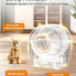 Self Cleaning Litter Box,76L Automatic Cat Litter Box Self Cleaning with APP Control,Low Noise,Safety Protection,Roll Garbage Bags,Deodorizer and Cleaning Brush for Multiple Cats