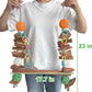 3-in-1 Parrot Toys Natural Coconut Fiber Parrot Hammock (Swing + Perch + Chew Toy) Natural Bird Perches for Medium Large Birds - 23" Bird Toys for Parrots Stand