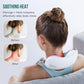 Snailax Upgrade Neck Back Massager with Heat, 3D Shiatsu Shoulder Massager,Lightweight Portable Pillow Massagers for Neck,Back,Leg, Ideal Gifts for Her,Him