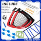 Kids Soccer Goal for Backyard, 6x4 9x5 FT Portable Soccer Nets Pop Up with Ball, Agility Ladder, Cones, Target & Carry Bag for Toddler Youth Outdoor Indoor Training Practice Sports Games Play