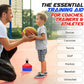 Pro Disc Cones (Set of 50) - Agility Soccer Cones with Carry Bag and Holder for Sports Training, Football, Basketball, Coaching, Practice Equipment, Kids - Includes 15 Best Cone Drills Book