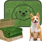 Qeils Reusable Puppy Pads, Washable Pee Pads for Dogs 2 Pack Durable Absorbent Leakproof Dog Training Pads for Home or Travel, Non-Slip Wee Wee Pads Potty Pads 18"x24"