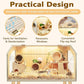 Prolee Hamster Cage with Legs, Guinea Pig Cages Chew Proof, Hamster House, Hamster Cages and Habitats with Lockable Design, 32" L x 16" W x 40" H