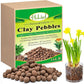 Halatool 16LB Organic Clay Pebbles 4mm-16mm Leca for Plants 100% Natural Lightweight Hydroton Clay Pebbles for Hydroponics Gardening Orchids Drainage Decoration Aquaponics