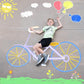JOYIN 180 PCS Washable Sidewalk Chalks Set in 20 Colors Non-Toxic Jumbo Chalk for Outdoor Art Play, Painting on Chalkboard, Blackboard and Playground