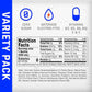 Propel, 3 Flavor Variety Pack, Zero Calorie Sports Drinking Water with Electrolytes and Vitamins C&E, 16.9 Fl Oz (Pack of 12)
