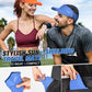 GXCROR Sports Sun Visor Hat Men Women, Lightweight Breathable Quick Dry Sports Sun Hat for Running Golf Tennis
