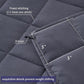 yescool Weighted Blanket for Adults (10 lbs, 48" x 72", Grey) Cooling Heavy Blanket for Sleeping Perfect for 90-110 lbs, Twin Size Breathable Blanket with Premium Glass Bead, Machine Washable