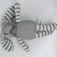 Organic Baby Toys Grey Bunny Rabbit Stuffed Animal 7.1"