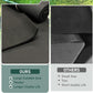 15 x 30 x 0.2 Inches Aquarium Leveling Mat 2PCS/Set Neoprene Non-Slip Shockproof Fish Tank Pad Waterproof Textured Surface for Uneven Surfaces Durable Fish Tank Mat with Easy-Cut Edges