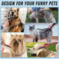Pet Grooming Brush & Comb Combo, Cat & Dog Brush for Shedding & Dematting, Undercoat Rake for Long-haired Pets, Pink