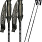 GOODE G-Max Summit Ski Poles – Lightweight & Durable Carbon Composite Downhill Ski Poles for Men & Women – Ergonomic Grip & Shock Absorbing Design – Pair