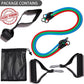 Resistance Bands with Handles for Working Out Women and Men, Exercise Bands with Door Anchor, Stretch Bands for Home Workouts, Simple Guide Included