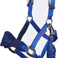 LeMieux Vogue Fleece Headcollar - Halter & Leadrope - Extra Padding, Adjustable at Curb and Poll Strap