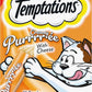 Temptations Creamy Puree Squeezable Lickable Wet Cat Treat with Cheese, 0.42 oz. Tubes, 16 Count
