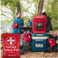 Surviveware 110 Pcs Waterproof Premium Survival First Aid Kit - Survival Emergency Preparedness for Travel Camping Gear, Survival Kit and Outdoor Emergencies - HSA & FSA Eligible Survival Kit