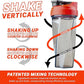 HELIMIX 2.0 Vortex Blender Shaker Bottle, 29 Fluid Ounces, Plastic, No Shaking Accessories Needed, Odor Resistant, Leak Proof, Durable, Easy to Clean, Sturdy Loop for Transport
