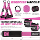 Pilates Bar Kit with Resistance Bands for Working Out, 210lbs Heavy Resistance Bands with Handles, Pilates Equipment with Resistance Band Bar for Men Women, at Home Gym Full Body Workout Equipment