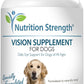Eye Care for Dogs Daily Vision Supplement with Lutein, Zeaxanthin, Astaxanthin, CoQ10, Bilberry Antioxidants, Vitamin C, Vitamin E Support for Dog Eye Problems, 120 Chewable Tablets