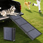 AQUILLA Dog Ramp for Car, 63" Folding Portable Dog Ramp with Non-Slip Rug Surface, Extra Wide Pet Ramps for Cat & Dogs Get on Bed, Cars, Stairs,Pick Up Trucks, Up to 250LBS (63" L x 17.3" W)