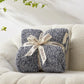 Snuggle Sac Navy Throw Blanket for Couch, Oversized Throw XL Super Soft Warm Blankets Cozy Knit Fuzzy Lightweight Throws for Sofa, Bed, Living Room, Heather Navy, 50x70 inches