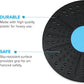 Daiwa Felicity Balance Board Disc Wobble Board Physical Therapy Equipment Core Trainer Lightweight Only 1 pound and Holds Up to 300 Pounds