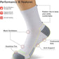 MONFOOT Men's/Women's 3-10 Pairs Silky Dry Athletic Cushion Ankle Socks, Multipack
