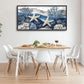 Large Starfish Nautical Wall Art for Living Room, Ocean Canvas Oversized Wall Decor, Sea Animal Modern Framed Pictures Painting Print Artwork for Bedroom Office 60"L x 30"W