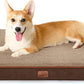 Bedsure Large Dog Bed for Crate - Orthopedic Flat Pet Beds with Removable Washable Cover, Egg Crate Foam Crate Mat, Suitable for Pet Up to 50 lbs