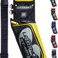 Legend XT420 Field Quiver - Left or Right-Handed Quiver Arrow Holder, Archery Quiver with 3 Arrow Tube, Durable Nylon Hip Quivers with Multiple Pockets for Archery Accessories, Score Card & Tools
