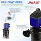 Water Pump 660 GPH 3-in-1 Submersible Internal Filter Aquarium Powerhead Water Pump Ultra Quiet for Aquarium,Fish Tank-3 Pack