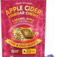 Apple Cider Vinegar Chews Better Than Apple Cider Gummies - Bloating Relief for Women and Men, 500mg Organic ACV with Prebiotics & Postbiotics, Low Sugar, Caramel Flavor, 30 Count