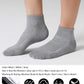 CelerSport 6 Pack Men's Ankle Socks with Cushion, Sport Athletic Running Socks
