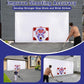 MABOZOO Hockey Shooting Tarp, 16ft x 8 ft Hockey Training Equipment for Shooting Foldable Target Practice Protect Wall or Garage Door