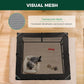 FXW Homeplus Unleashed Indoor Dog Playpen - Stress-Free and Safe Play, Heavy Duty 32 Inch 8 Wire Panels with Playpen Cover for Small and Medium Dogs, Black│Patented