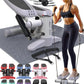 Nordic Lifting Mini Stepper Machine – Stair Climber w/Resistance Bands & LCD – Home Workout Stepper