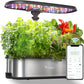 LetPot LPH-SE Hydroponics Growing System, 12 Pods Smart Herb Garden Kit Indoor, Indoor Garden, APP & WiFi Controlled, with 24W Growing LED, 5.5L Water Tank, Pump System, Automatic Timer