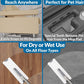 X3 Mop, Separates Dirty and Clean Water, 3-Chamber Design, Flat Mop and Bucket Set, Hands Free Home Floor Cleaning, 3 Reusable Microfiber Mop Pads Included