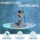 UPWELL 10'6"/11'/11'6" Inflatable Paddle Board, Stand Up Paddlboard for Youth & Adults, Stable Design, Premium SUP Accessories, Backpack, Leash, Hand Pump, Fins