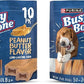 Purina Busy Bone Made in USA Facilities, Long Lasting Small/Medium Breed Adult Dog Chews, Peanut Butter Flavor - 10 ct. Pouch (Pack of 2)
