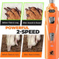 Dog Nail Grinder with 2 LED Lights Powerful 2 Speeds Super Quiet Dog Nail Trimmers with 3 Grinding Wheels Rechargeable Pet Dog Nail Clippers for Large Medium Puppy Dogs Dog Nail File Cat Nail Clipper