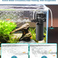 AQQA Dual-Use Aquarium Filter,Fish Tank Filter + Small Water Pump,Filtration,Wave-Making,Dissolved Oxygen,Water Circulation,Water Changes,Fountains Multifunctional Pump,Saltwater Freshwater (18W)