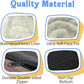 Orthopedic Washable Large Dog Bed - Removable Orthopedic Dog Bed XL with Bolster Extra Large Dogs Beds with Washable Cover for Large Size Pet Non-Slip Bottom