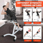 Roman Chair Hyperextension Bench - Adjustable Back Extension Machine for Home Gym, Core & Lower Back Workout, 250lbs Weight Capacity, Heavy Duty Steel Frame