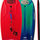 MOREY® Mach 12 MDS, 42.5" Bodyboard. Dynamic Speed Body Boards for Beach, for All Skill Levels, Embedded Fiberglass Stringer, with Coil Leash. Re-Engineered 2025 Model