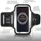 TRIBE Running Phone Holder Armband. iPhone & Galaxy Cell Phone Sports Arm Bands for Women, Men, Runners, Jogging, Walking, Exercise & Gym Workout. Fits All Smartphones. Adjustable Strap, CC/Key Pocket