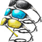 3 Pack Polarized Sports Sunglasses for Men, Mens Sunglasses Wrap Around UV400 Protection for Cycling Fishing Driving