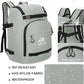 KEOFID 50L Ski Boot Bag Backpack, Waterproof Ski Bag, Travel Backpack for Ski Helmet, Snowboard