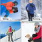 Waterproof Winter Ski Gloves Thermal -10F°, 3M Thinsulate Thick Warm Gloves, Windproof Touch Screen Snow Gloves